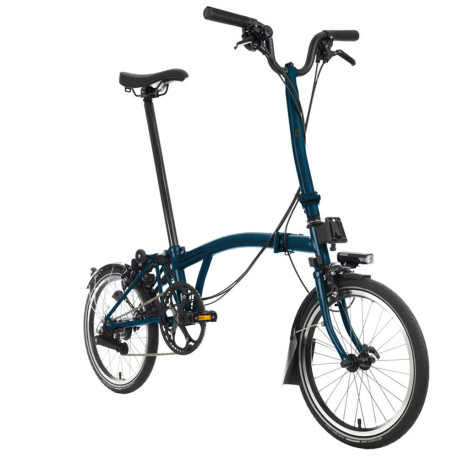 Vélo pliant Brompton C Line Explore (6 vitesses) - Guidon H